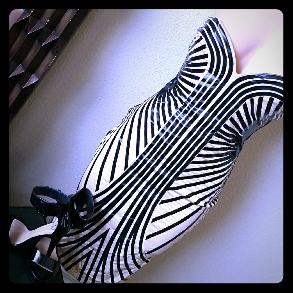 Geo Bodycon Dress